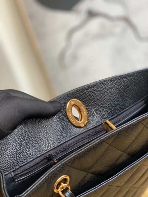 chanel vintage a98 large shopping bag calfskin black 009 luxibags.ru .jpg