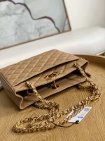 chanel vintage a98 large shopping bag calfskin tan 007 luxibags.ru .jpg