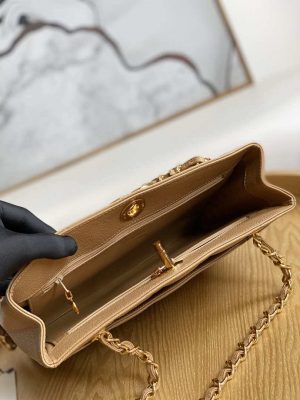 chanel vintage a98 large shopping bag calfskin tan 008 luxibags.ru .jpg