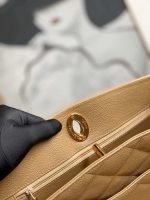 chanel vintage a98 large shopping bag calfskin tan 009 luxibags.ru .jpg