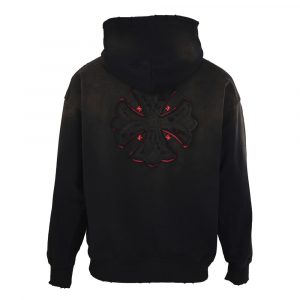 chrome heart black hoodie 2