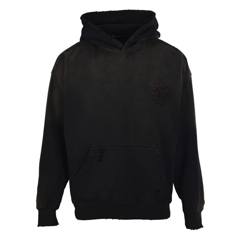 chrome heart black hoodie