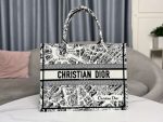 dior book tote m1296 medium dior black and white plan de paris embroidery 002 luxibags.ru .jpg