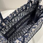 dior book tote m1296 medium ecru and blue dior oblique embroidery 006 luxibags.ru .jpg
