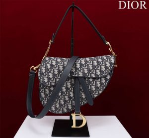 dior m0455 saddle bag with strap blue dior oblique jacquard m0456 001 luxibags.ru .jpg