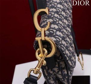 dior m0455 saddle bag with strap blue dior oblique jacquard m0456 008 luxibags.ru .jpg