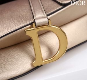 dior m0455 saddle bag with strap gold grained calfskin m0456 008 luxibags.ru .jpg