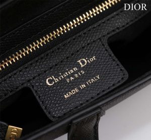 dior m0456 mini saddle bag with strap black grained calfskin 009 luxibags.ru .jpg