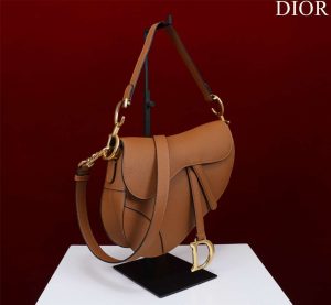 dior m0456 mini saddle bag with strap brown grained calfskin 002 luxibags.ru .jpg