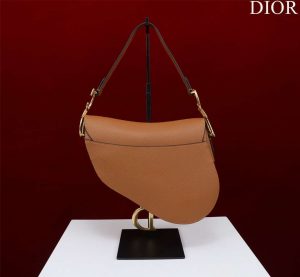 dior m0456 mini saddle bag with strap brown grained calfskin 003 luxibags.ru .jpg