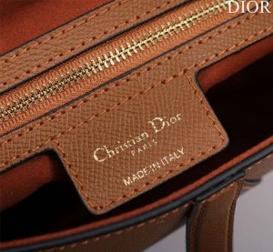 dior m0456 mini saddle bag with strap brown grained calfskin 009 luxibags.ru .jpg