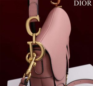 dior m0456 mini saddle bag with strap pink grained calfskin 006 luxibags.ru .jpg
