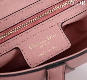dior m0456 mini saddle bag with strap pink grained calfskin 009 luxibags.ru .jpg