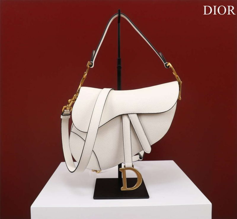 dior m0456 mini saddle bag with strap white grained calfskin 001 luxibags.ru .jpg