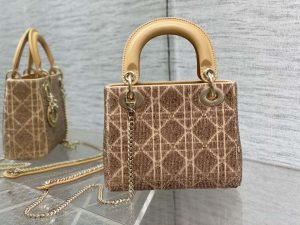 dior m0505 mini lady bag metallic cannage lambskin limited edition heavy industry beads apricot 005 luxibags.ru .jpg