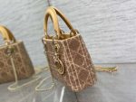 dior m0505 mini lady bag metallic cannage lambskin limited edition heavy industry beads apricot 006 luxibags.ru .jpg