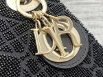 dior m0505 mini lady bag metallic cannage lambskin limited edition heavy industry beads black 003 luxibags.ru .jpg