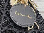 dior m0505 mini lady bag metallic cannage lambskin limited edition heavy industry beads black 004 luxibags.ru .jpg
