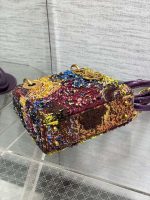 dior m0505 mini lady bag metallic cannage lambskin limited edition heavy industry beads purple 07 luxibags.ru .jpg