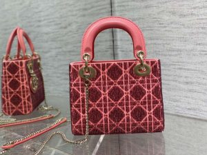 dior m0505 mini lady bag metallic cannage lambskin limited edition heavy industry beads red 006 luxibags.ru .jpg