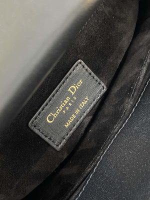 dior m0531 small lady dior bag black cannage lambskin with gold finish butterfly studs 09 luxibags.ru .jpg