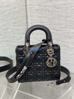 dior m0538 small lady my abcdior bag black cannage lambskin silver 02 luxibags.ru .jpg