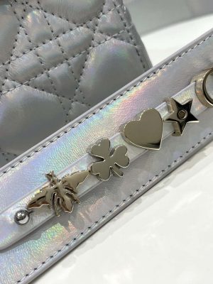 dior m0538 small lady my abcdior bag metallic silver tone cannage calfskin 03 luxibags.ru .jpg