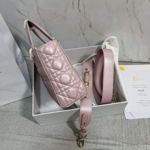 dior m0538 small lady my abcdior bag pearlescent pink cannage lambskin 06 luxibags.ru .jpg