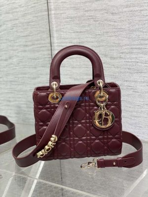 dior m0538 small lady my abcdior bag wine red cannage lambskin 01 luxibags.ru .jpg