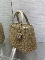 dior m0565 medium lady d life bag beaded crystal pendant embroidered gold 006 luxibags.ru .jpg
