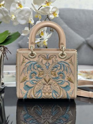 dior m0565 medium lady d lite bag embroidery floral beads m1062 02 luxibags.ru .jpg