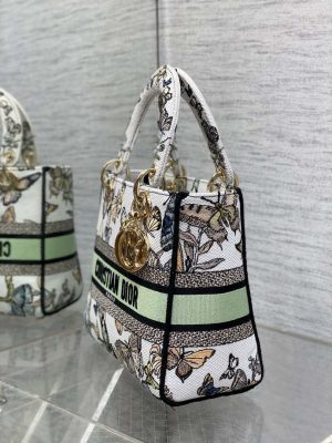 dior m0565 medium lady d lite white multicolor toile de jouy mexico embroidery m1038 05 luxibags.ru .jpg