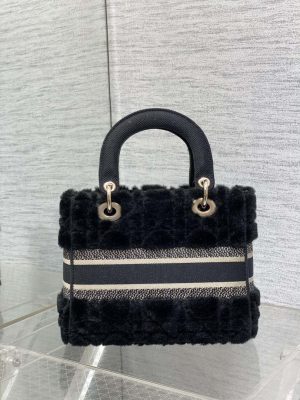 dior m0565 medium lady d lite wool blacke m1036 05 luxibags.ru .jpg