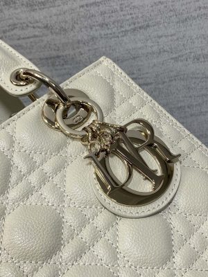 dior m0565 medium lady dior bag beige grained cannage calfskin gold 03 luxibags.ru .jpg