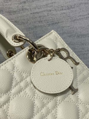 dior m0565 medium lady dior bag beige grained cannage calfskin gold 04 luxibags.ru .jpg