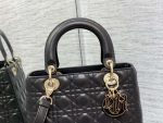 dior m0565 medium lady dior bag black cannage lambskin enamel hardware 02 luxibags.ru .jpg