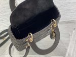 dior m0565 medium lady dior bag black cannage lambskin enamel hardware 08 luxibags.ru .jpg