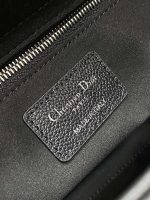 dior m0565 medium lady dior bag black grained cannage calfskin silver 09 luxibags.ru .jpg