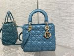 dior m0565 medium lady dior bag blue cannage lambskin gold 01 luxibags.ru .jpg