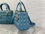 dior m0565 medium lady dior bag blue cannage lambskin gold 06 luxibags.ru .jpg