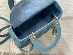 dior m0565 medium lady dior bag blue cannage lambskin gold 08 luxibags.ru .jpg