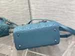 dior m0565 medium lady dior bag blue cannage lambskin silver 07 luxibags.ru .jpg