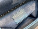 dior m0565 medium lady dior bag blue cannage lambskin silver 09 luxibags.ru .jpg