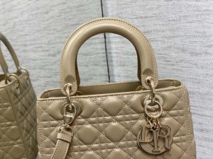 dior m0565 medium lady dior bag milk tea cannage lambskin enamel hardware 02 luxibags.ru .jpg