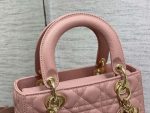 dior m0565 medium lady dior bag pink grained cannage calfskin gold 02 luxibags.ru .jpg