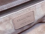 dior m0565 medium lady dior bag pink grained cannage calfskin silver 09 luxibags.ru .jpg