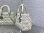 dior m0565 medium lady dior bag white cannage lambskin silver 06 luxibags.ru .jpg