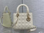 dior m0565 medium lady dior patent cannage calfskin bag white enamel hardware 01 luxibags.ru .jpg