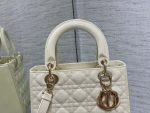 dior m0565 medium lady dior patent cannage calfskin bag white enamel hardware 02 luxibags.ru .jpg
