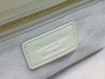 dior m0565 medium lady dior patent cannage calfskin bag white enamel hardware 09 luxibags.ru .jpg